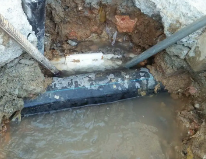 获嘉测漏水之水管漏水